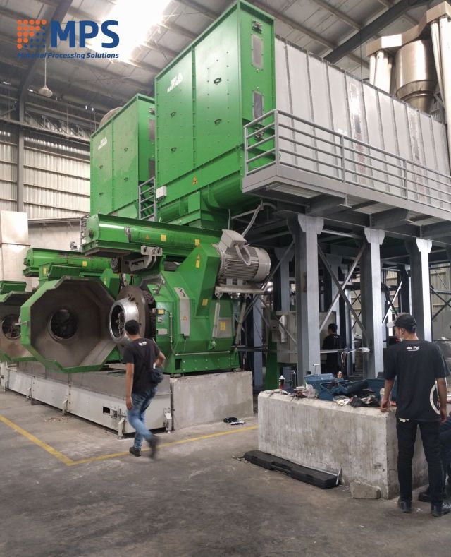 production of pelleted refuse-derived fuels